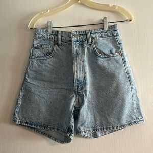 Zara denim shorts
